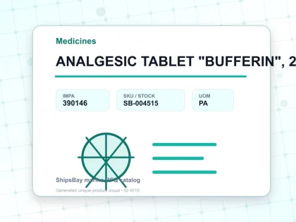 ANALGESIC TABLET "BUFFERIN", 20TAB - Medicines - IMPA 390146 - UOM PA