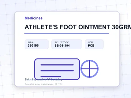ATHLETE'S FOOT OINTMENT 30GRM - Medicines - IMPA 390196 - UOM PCE