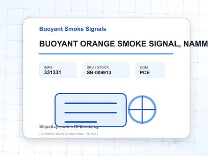 BUOYANT ORANGE SMOKE SIGNAL, NAMMO LIAB - Buoyant Smoke Signals - IMPA 331331 - UOM PCE