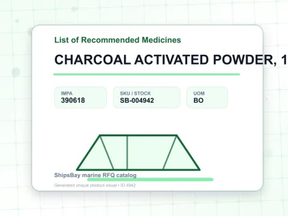 CHARCOAL ACTIVATED POWDER, 120GRM - List of Recommended Medicines - IMPA 390618 - UOM BO