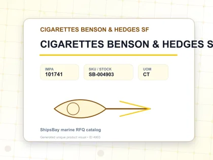 CIGARETTES BENSON & HEDGES SF, 200S - CIGARETTES BENSON & HEDGES SF - IMPA 101741 - UOM CT