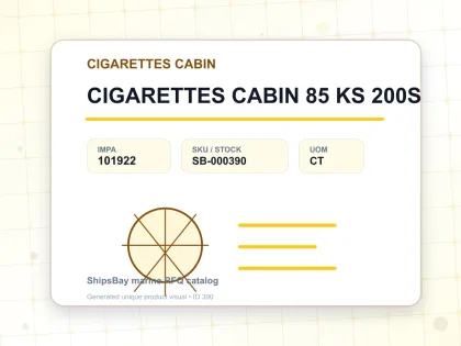 CIGARETTES CABIN 85 KS 200S - CIGARETTES CABIN - IMPA 101922 - UOM CT