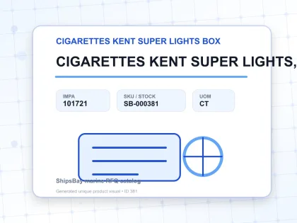 CIGARETTES KENT SUPER LIGHTS, BOX - CIGARETTES KENT SUPER LIGHTS BOX - IMPA 101721 - UOM CT