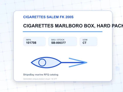 CIGARETTES MARLBORO BOX, HARD PACK 200S - CIGARETTES SALEM FK 200S - IMPA 101708 - UOM CT