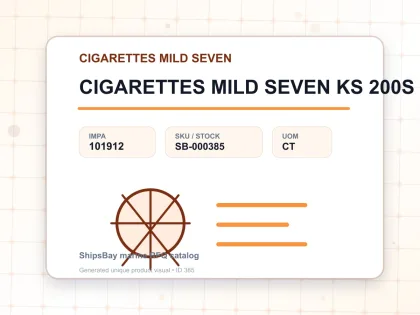 CIGARETTES MILD SEVEN KS 200S - CIGARETTES MILD SEVEN - IMPA 101912 - UOM CT