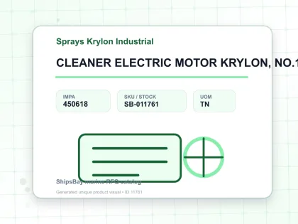 CLEANER ELECTRIC MOTOR KRYLON, NO.1327 1LB - Sprays Krylon Industrial - IMPA 450618 - UOM TN