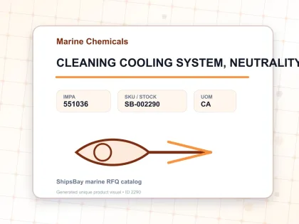 CLEANING COOLING SYSTEM, NEUTRALITY 18LTR - Marine Chemicals - IMPA 551036 - UOM CA