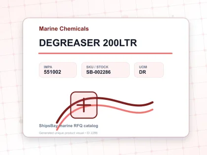 DEGREASER 200LTR - Marine Chemicals - IMPA 551002 - UOM DR