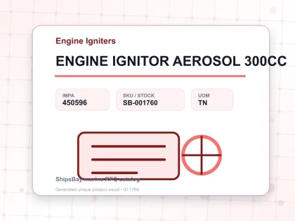 ENGINE IGNITOR AEROSOL 300CC - Engine Igniters - IMPA 450596 - UOM TN
