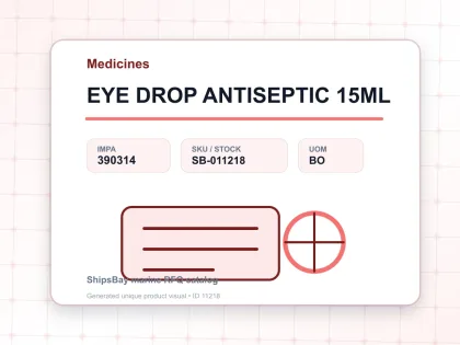 EYE DROP ANTISEPTIC 15ML - Medicines - IMPA 390314 - UOM BO