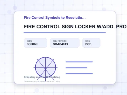 FIRE CONTROL SIGN LOCKER W/ADD, PROTECTIVE CLOTHING 150X150MM - Fire Control Symbols to Resolution A654 - IMPA 336069 - UOM PCE