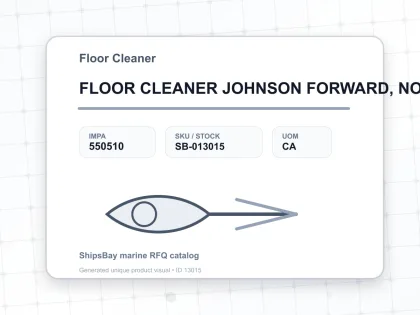 FLOOR CLEANER JOHNSON FORWARD, NON RINSE 18LTR - Floor Cleaner - IMPA 550510 - UOM CA
