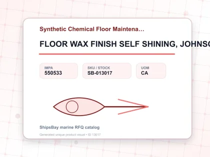 FLOOR WAX FINISH SELF SHINING, JOHNSON COMPLETE 5GAL - Synthetic Chemical Floor Maintenance - IMPA 550533 - UOM CA