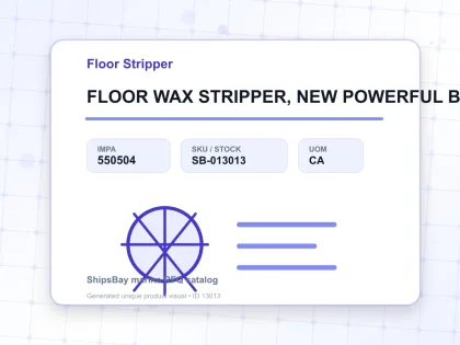 FLOOR WAX STRIPPER, NEW POWERFUL BIKA 18LTR - Floor Stripper - IMPA 550504 - UOM CA