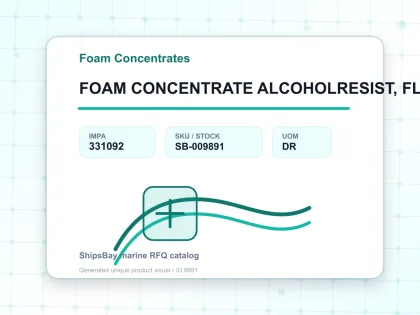 FOAM CONCENTRATE ALCOHOLRESIST, FLUOROPROTEIN FOAM 6% 200LTR - Foam Concentrates - IMPA 331092 - UOM DR