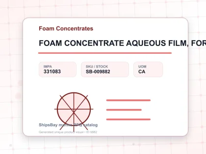 FOAM CONCENTRATE AQUEOUS FILM, FORMING FOAM 3% 20LTR - Foam Concentrates - IMPA 331083 - UOM CA