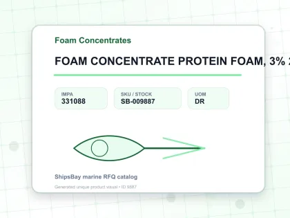 FOAM CONCENTRATE PROTEIN FOAM, 3% 200LTR - Foam Concentrates - IMPA 331088 - UOM DR