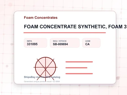 FOAM CONCENTRATE SYNTHETIC, FOAM 3% 20LTR - Foam Concentrates - IMPA 331095 - UOM CA