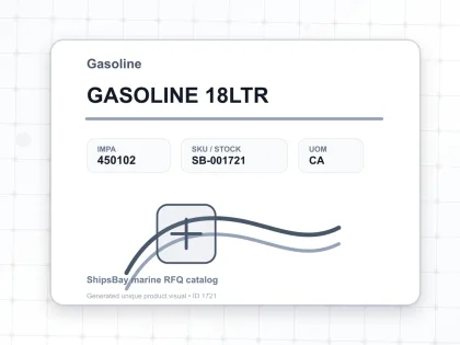 GASOLINE 18LTR - Gasoline - IMPA 450102 - UOM CA