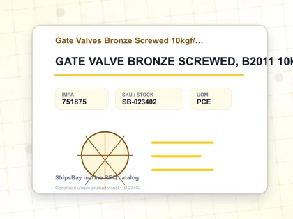 GATE VALVE BRONZE SCREWED, B2011 10KG 1-1/2" - Gate Valves Bronze Screwed 10kgf/cm2 B-2011 - IMPA 751875 - UOM PCE