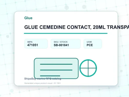 GLUE CEMEDINE CONTACT, 20ML TRANSPARENT - Glue - IMPA 471051 - UOM PCE