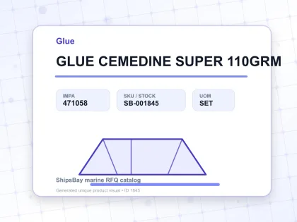 GLUE CEMEDINE SUPER 110GRM - Glue - IMPA 471058 - UOM SET