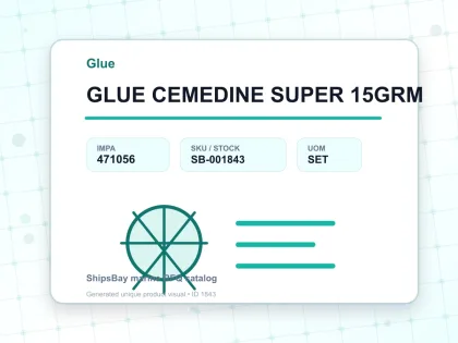 GLUE CEMEDINE SUPER 15GRM - Glue - IMPA 471056 - UOM SET