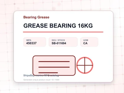 GREASE BEARING 16KG - Bearing Grease - IMPA 450337 - UOM CA