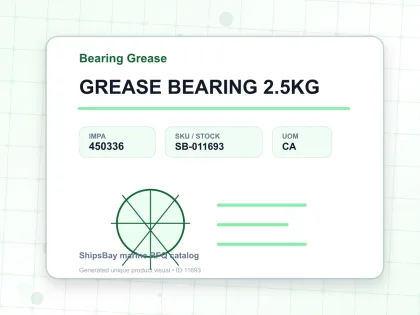GREASE BEARING 2.5KG - Bearing Grease - IMPA 450336 - UOM CA