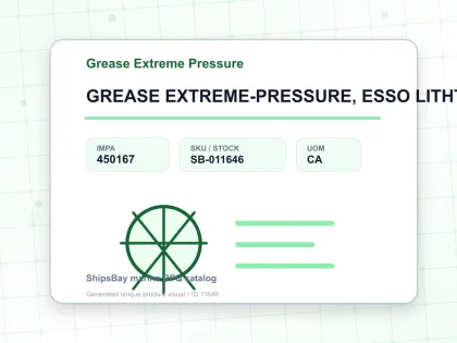GREASE EXTREME-PRESSURE, ESSO LITHTAN EP-1 16KG - Grease Extreme Pressure - IMPA 450167 - UOM CA