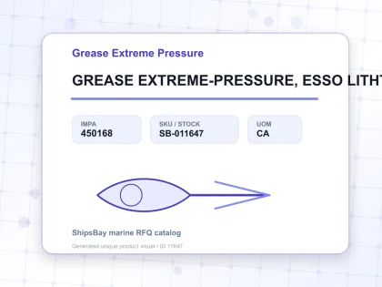 GREASE EXTREME-PRESSURE, ESSO LITHTAN EP-2 16KG - Grease Extreme Pressure - IMPA 450168 - UOM CA