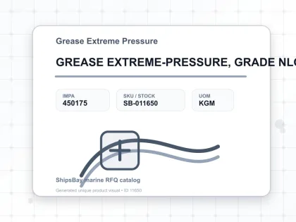 GREASE EXTREME-PRESSURE, GRADE NLGI 0 - Grease Extreme Pressure - IMPA 450175 - UOM KGM