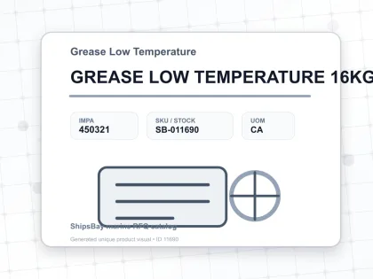 GREASE LOW TEMPERATURE 16KG - Grease Low Temperature - IMPA 450321 - UOM CA