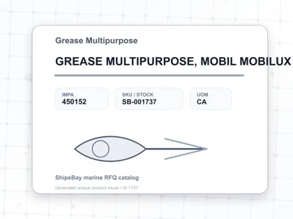 GREASE MULTIPURPOSE, MOBIL MOBILUX EP2 18KG - Grease Multipurpose - IMPA 450152 - UOM CA
