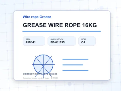 GREASE WIRE ROPE 16KG - Wire rope Grease - IMPA 450341 - UOM CA