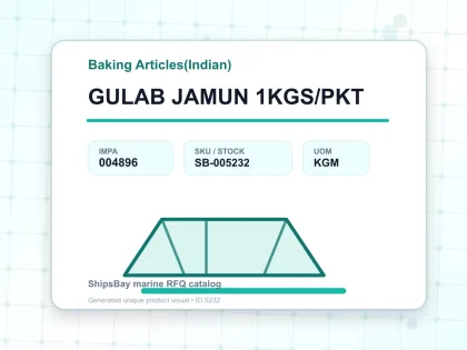 GULAB JAMUN 1KGS/PKT - Baking Articles(Indian) - IMPA 004896 - UOM KGM