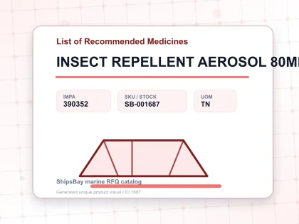 INSECT REPELLENT AEROSOL 80ML - List of Recommended Medicines - IMPA 390352 - UOM TN
