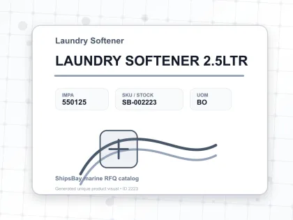 LAUNDRY SOFTENER 2.5LTR - Laundry Softener - IMPA 550125 - UOM BO