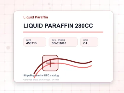 LIQUID PARAFFIN 280CC - Liquid Paraffin - IMPA 450313 - UOM CA