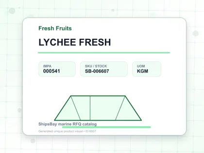 LYCHEE FRESH - Fresh Fruits - IMPA 000541 - UOM KGM