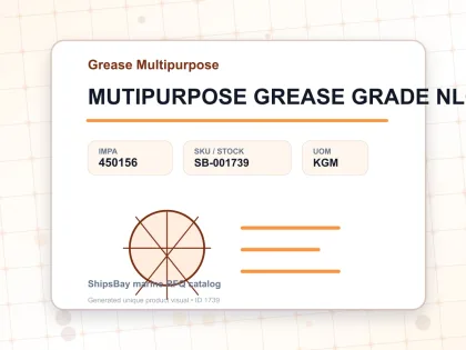 MUTIPURPOSE GREASE GRADE NLGI, NO.2 - Grease Multipurpose - IMPA 450156 - UOM KGM