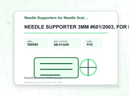 NEEDLE SUPPORTER 3MM #601/2003, FOR NEEDLE SCALER 2BPG - Needle Supporters for Needle Scaler - IMPA 590505 - UOM PCE