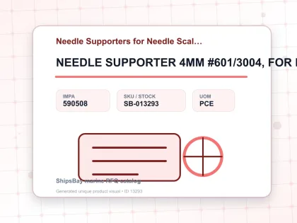 NEEDLE SUPPORTER 4MM #601/3004, FOR NEEDLE SCALER 3BPG - Needle Supporters for Needle Scaler - IMPA 590508 - UOM PCE