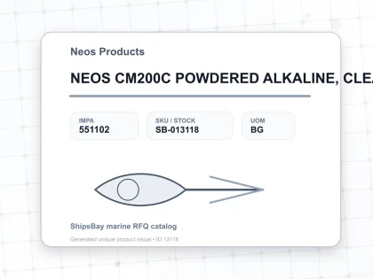 NEOS CM200C POWDERED ALKALINE, CLEANER 20KGS - Neos Products - IMPA 551102 - UOM BG