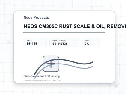NEOS CM305C RUST SCALE & OIL, REMOVER 20KGS - Neos Products - IMPA 551128 - UOM CA