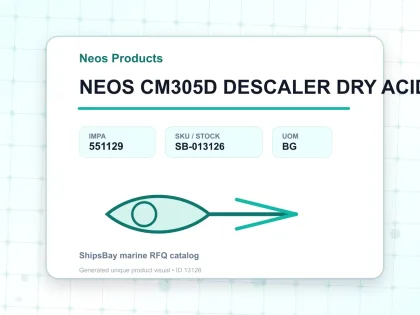 NEOS CM305D DESCALER DRY ACID, 20KGS - Neos Products - IMPA 551129 - UOM BG