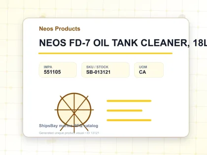 NEOS FD-7 OIL TANK CLEANER, 18LTR - Neos Products - IMPA 551105 - UOM CA