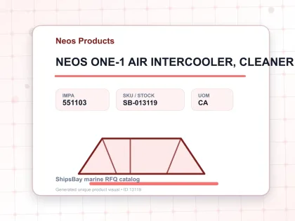 NEOS ONE-1 AIR INTERCOOLER, CLEANER 18LTR - Neos Products - IMPA 551103 - UOM CA