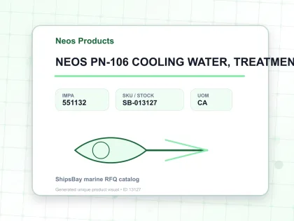 NEOS PN-106 COOLING WATER, TREATMENT 20KGS - Neos Products - IMPA 551132 - UOM CA