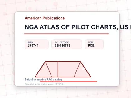 NGA ATLAS OF PILOT CHARTS, US NV105 - American Publications - IMPA 370741 - UOM PCE